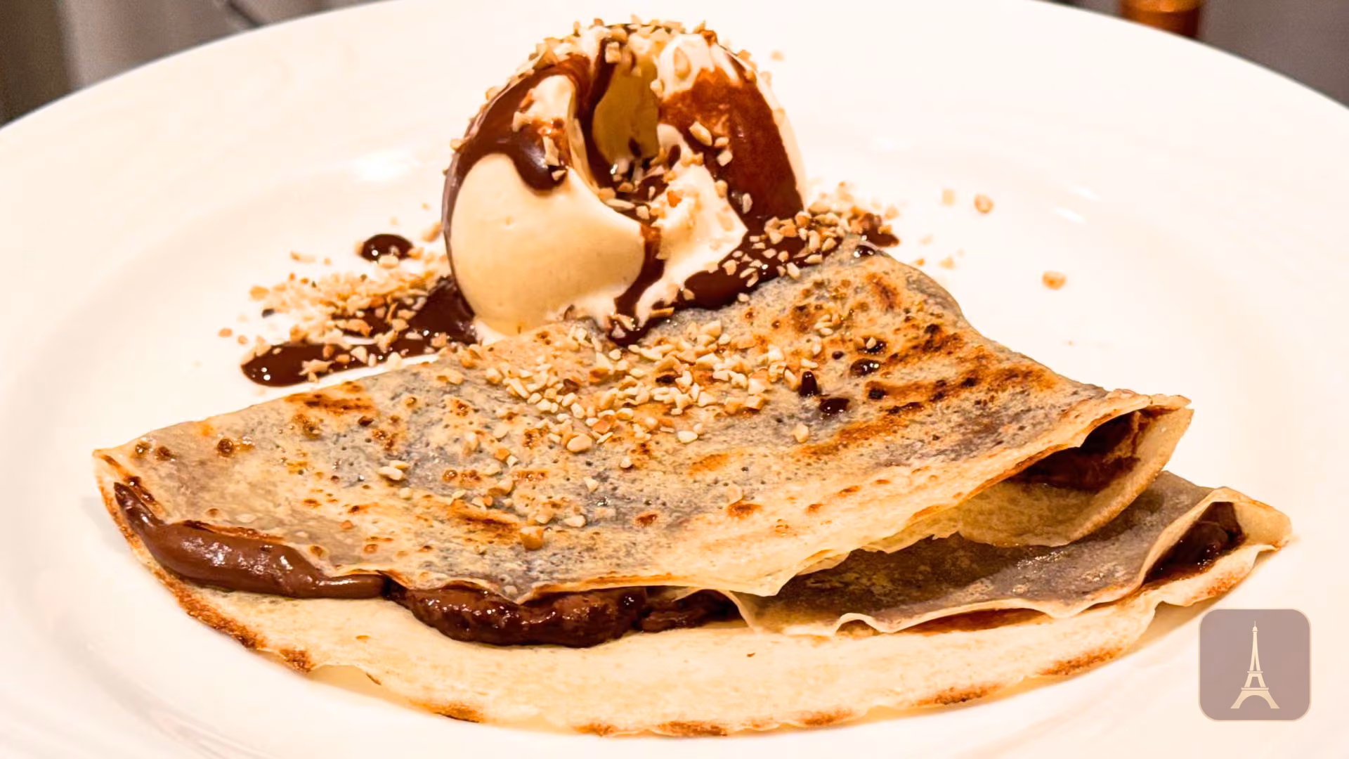 Crêpe doce de chocolate, Crêpe La France